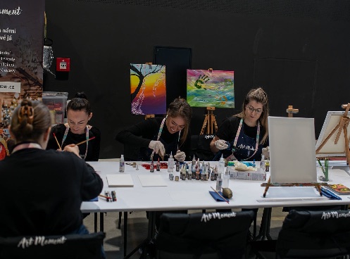 Pop-up kreativní zóna
