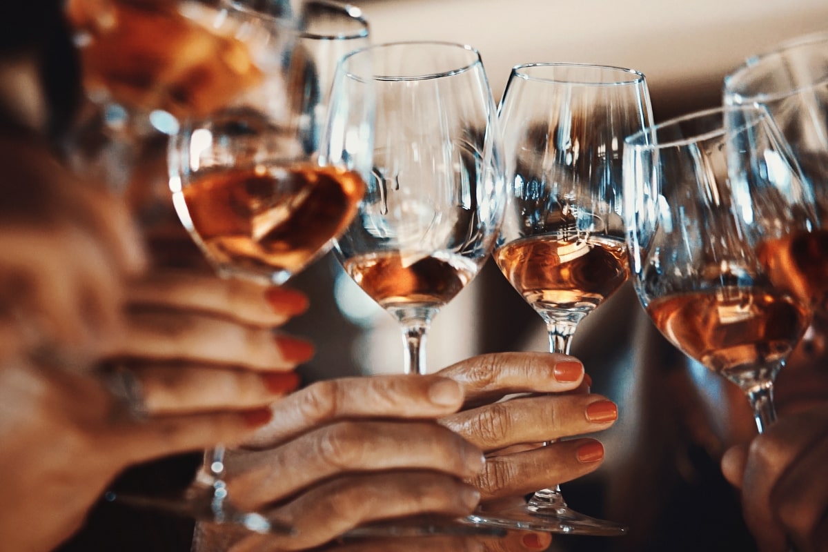Ochutnávka vín nebo whisky
